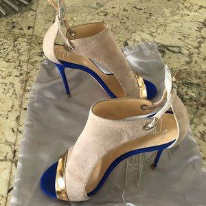 Giuseppe Zanotti Specchio-Trimmed Cutout Sandals